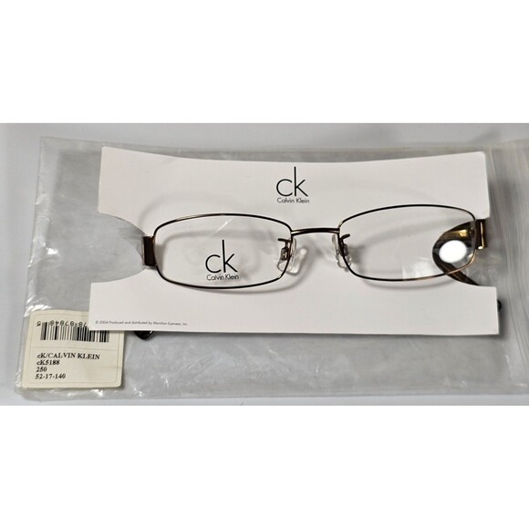 CALVIN KLEIN WOMEN'S EYEGLASS FRAMES CK5188 250 52-17 140 NEW DEMO - Picture 2 of 16
